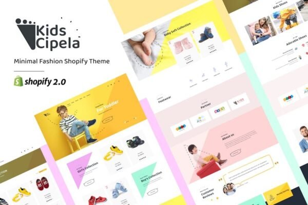 Kids Cipela - Kids Shoe Store Theme