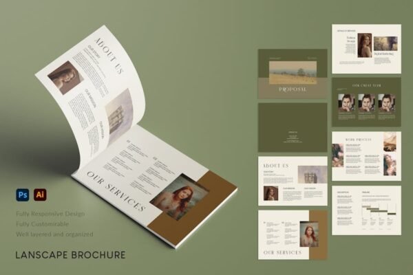 Landscape Catalogue Brochure