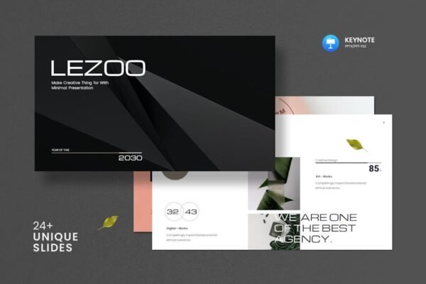 Lezoo Minimal Keynote Template
