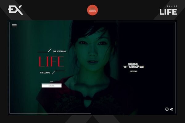 Life - Responsive Under Construction Template