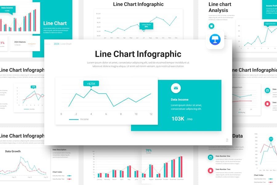 Line Chart Keynote v2 1 Line Chart Keynote v2
