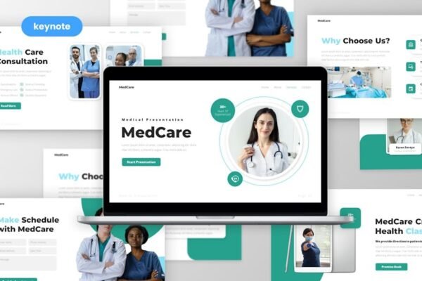 MedCare - Medical Keynote Template