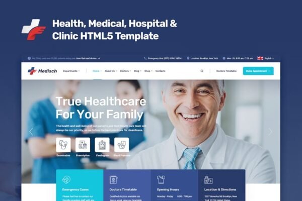 Medisch - Health & Medical HTML5 Template