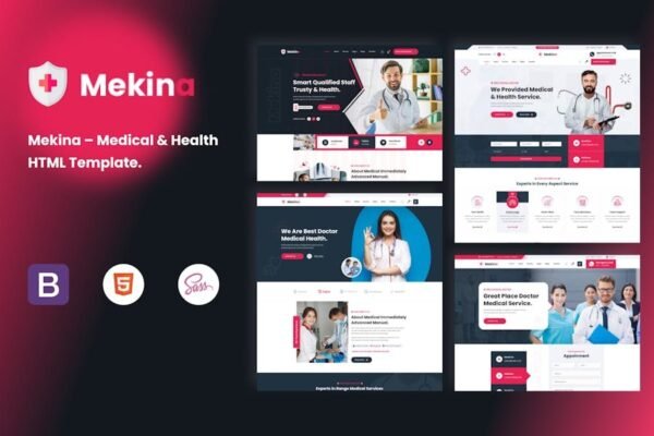 Mekina - Medical & Health HTML5 Template