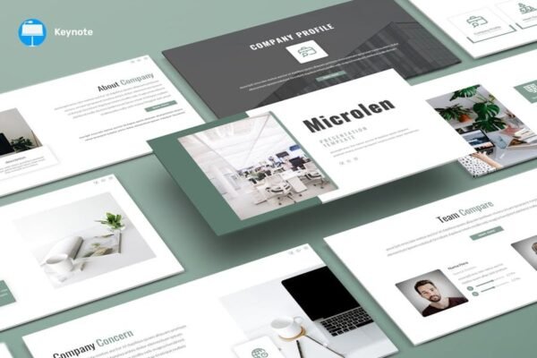 Microlen - Keynote Template