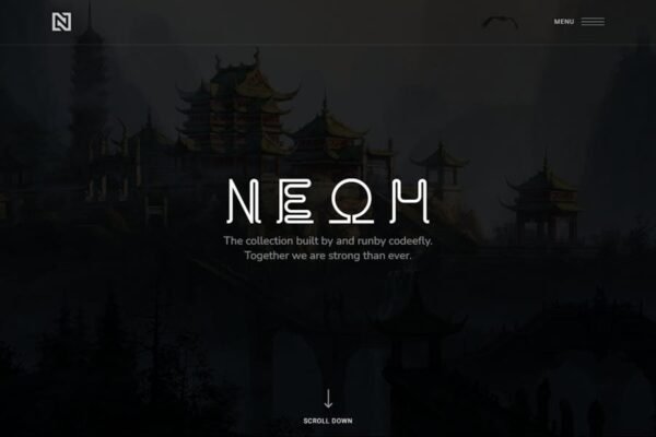 Neoh - NFT Portfolio React Nextjs Landing Page