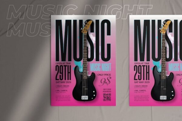 Night Music Flyer