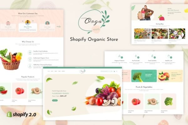 Orgik - Shopify Organic Store