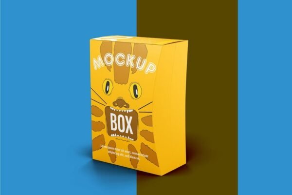 Packing Box Mockup