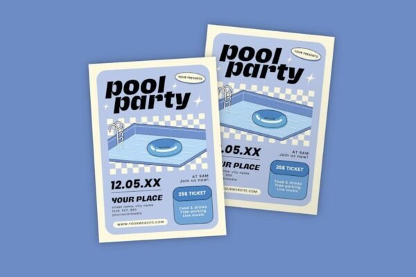 Pool Party Flyer