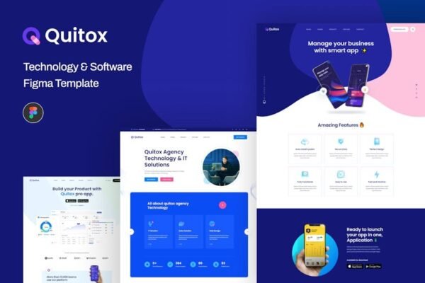 Quitox - Software & IT Solutions HTML Template