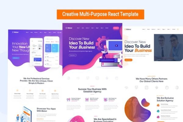 React - Creative Multi-Purpose React Templates