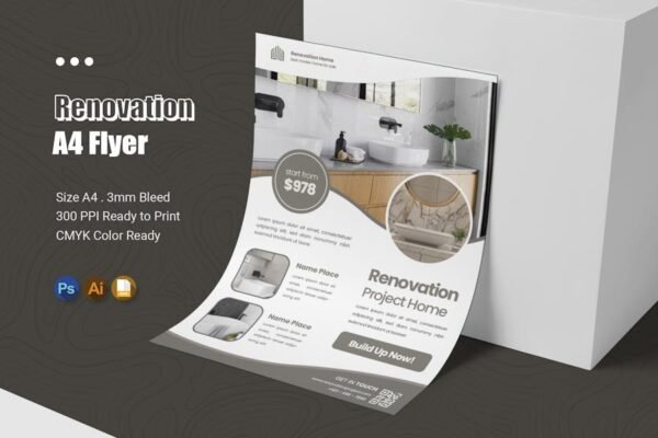 Rennovation Project Flyer