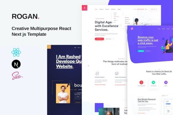 Rogan - Creative Multipurpose React Next js