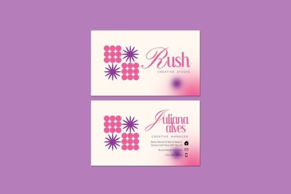 Rush And Co Business Card