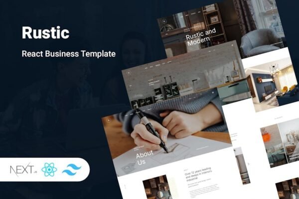 Rustic - React Business Template