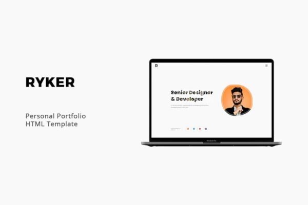 Ryker - Personal Portfolio Template