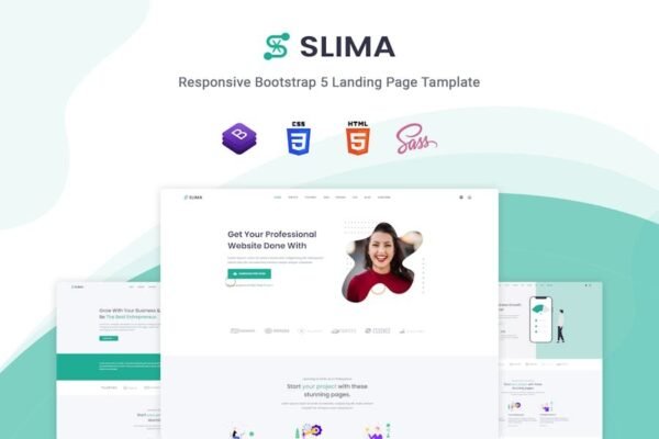 Slima - Creative Bootstrap 5 HTML Template