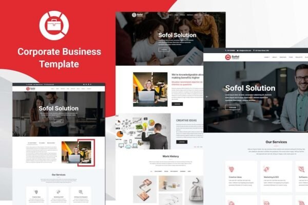 Sofol - Corporate Business Template