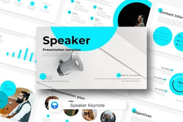 Speaker Keynote Presentation Template
