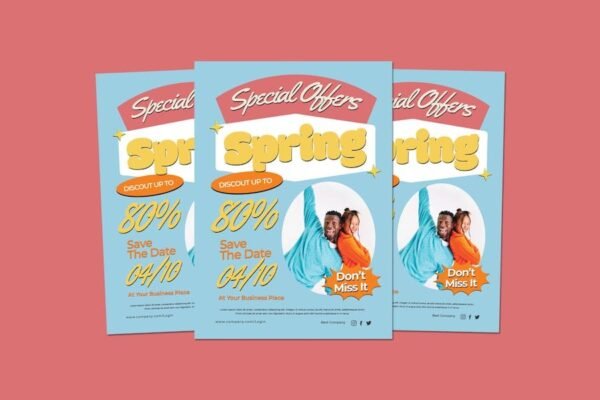 Spring Discount Flyer