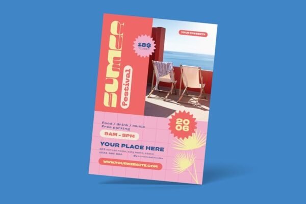 Summer Festival Flyer