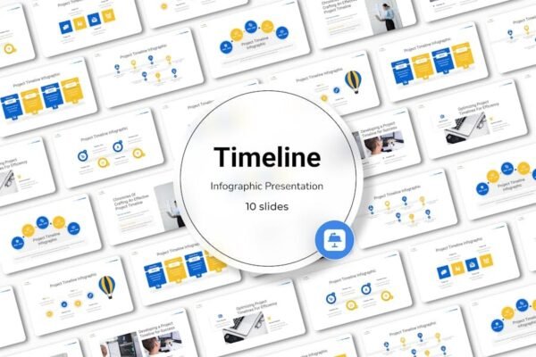 Timeline Infographic Keynote