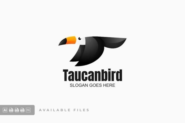 Toucan Gradient Colorful Logo