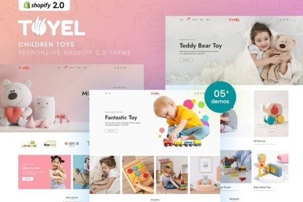 Toyel - Children Toys Responsive Shopify 2.0 Theme