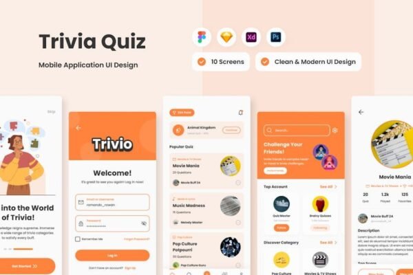 Trivio - Trivia Quiz Mobile App