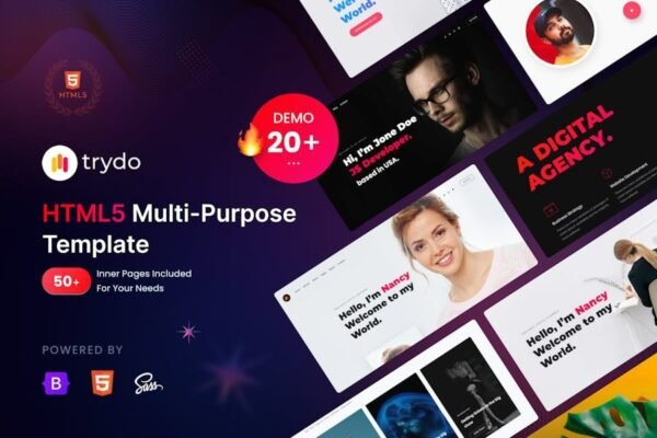 Trydo - Agency and Portfolio Template