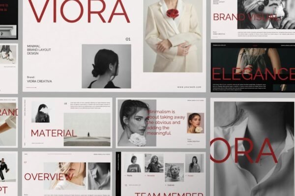 Viora Minimal Keynote Template