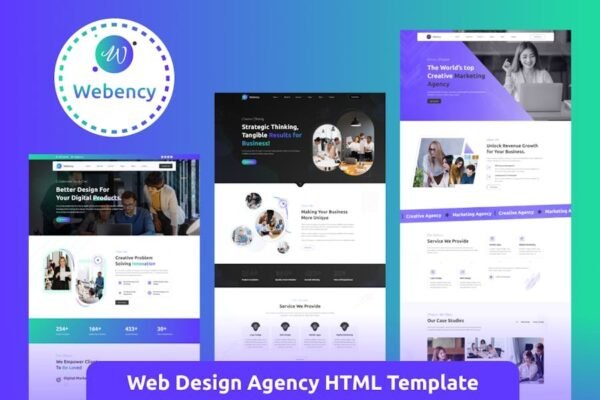 Webency - Web Design Agency HTML Template