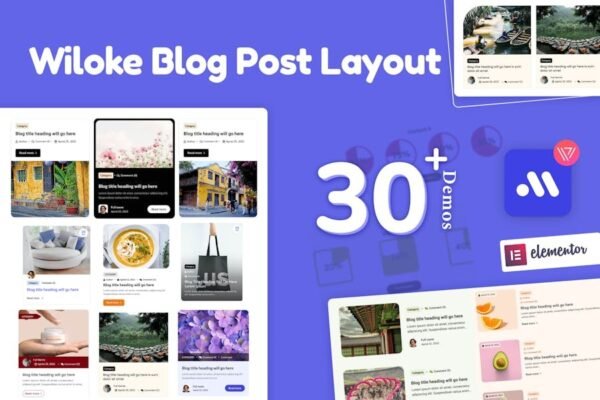 Wiloke Blog Layouts For Elementor