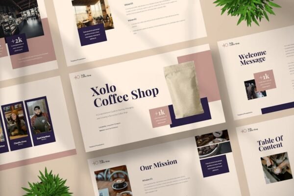 Xolo Coffee Shop Keynote