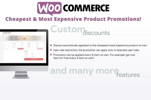 Cheapest & Most Expensive Product Promotions