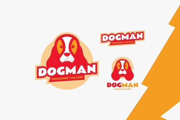 Dog Simple Mascot Logo