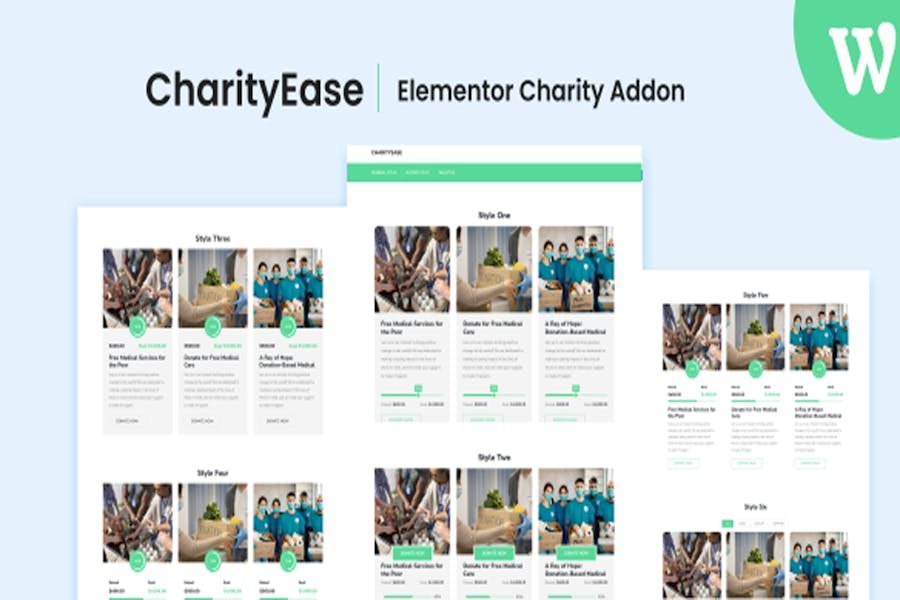 Elementor Charity Addon - givewp 1 Elementor Charity Addon - givewp