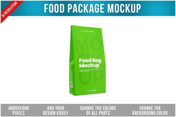 Food Package Mockup