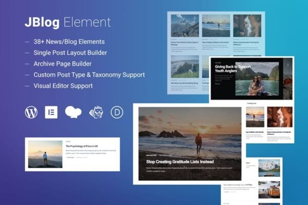 JBlog Elements - Elementor & WPBakery Add-ons