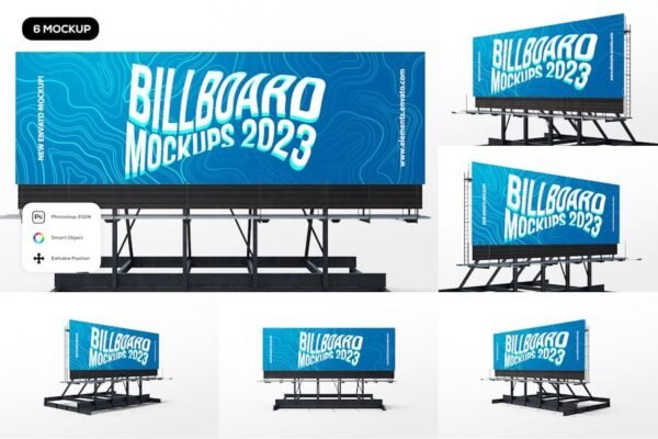 Landscape Billboard Mockup