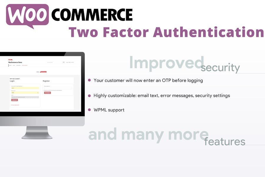 WooCommerce Two Factor Authentication 1 WooCommerce Two Factor Authentication