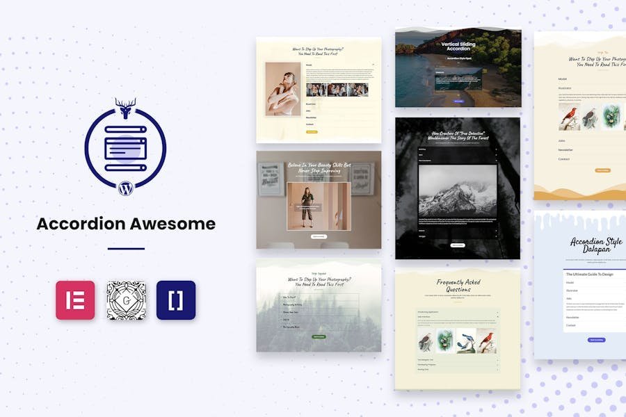 WordPress Accordion Plugin - Accordion Awesome Pro 1 WordPress Accordion Plugin - Accordion Awesome Pro