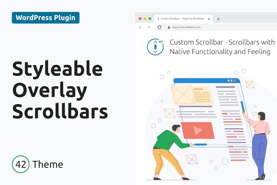 WordPress Custom Scrollbar – Style Your Scrollbars 1 WordPress Custom Scrollbar – Style Your Scrollbars