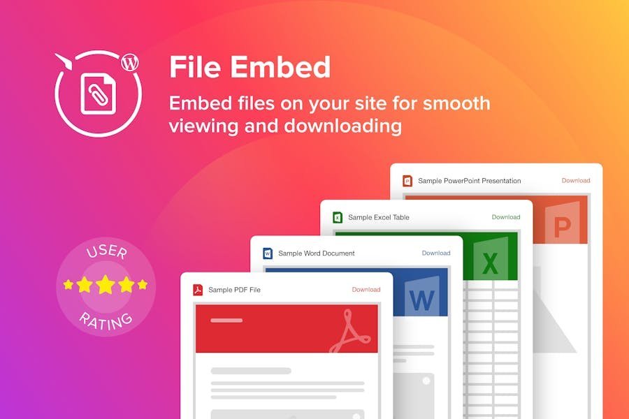 WordPress File Embed - Viewer Plugin 1 WordPress File Embed - Viewer Plugin