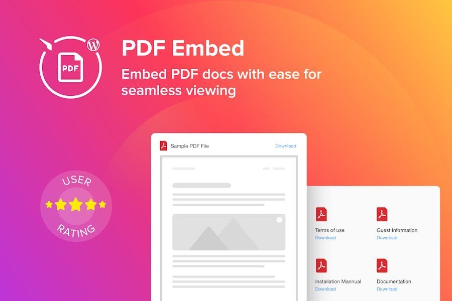 WordPress PDF Embed - Viewer Plugin 1 WordPress PDF Embed - Viewer Plugin