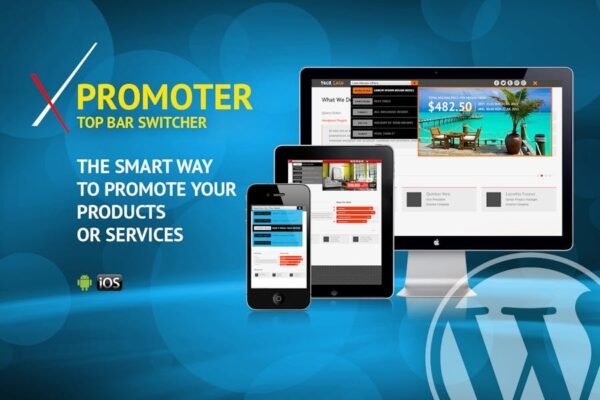 xPromoter - Top Bar Switcher Responsive WordPress