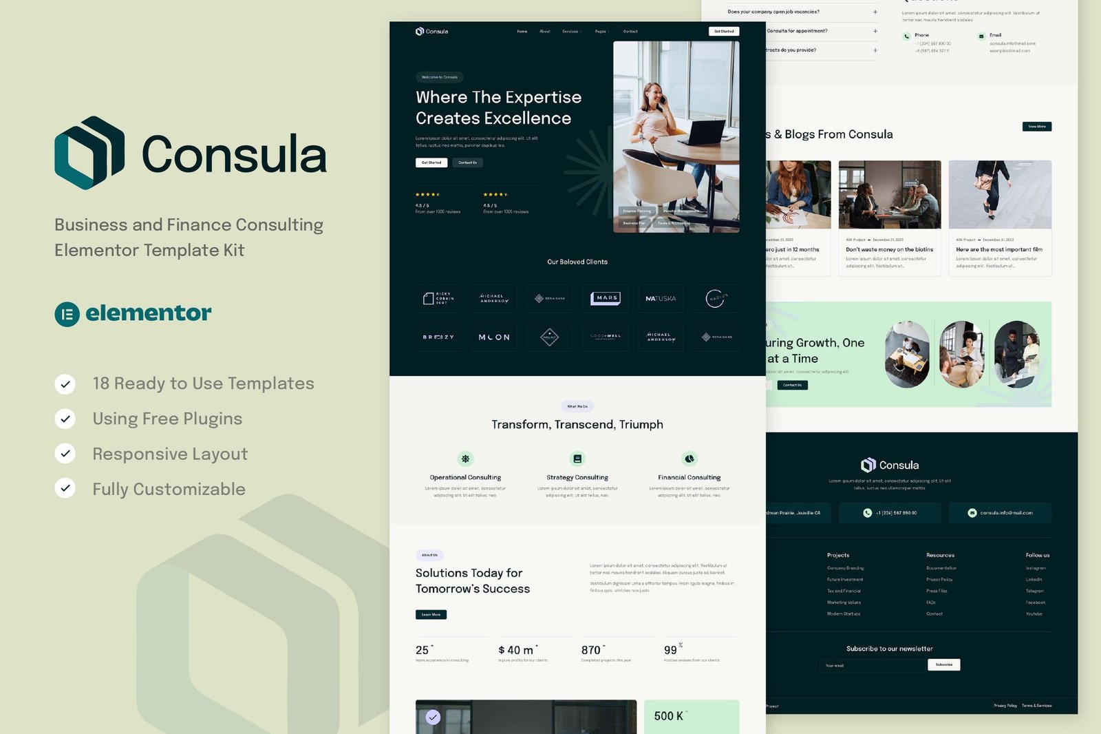 Consula - Business and Finance Consulting Elementor Template Kit 1 Consula - Business and Finance Consulting Elementor Template Kit